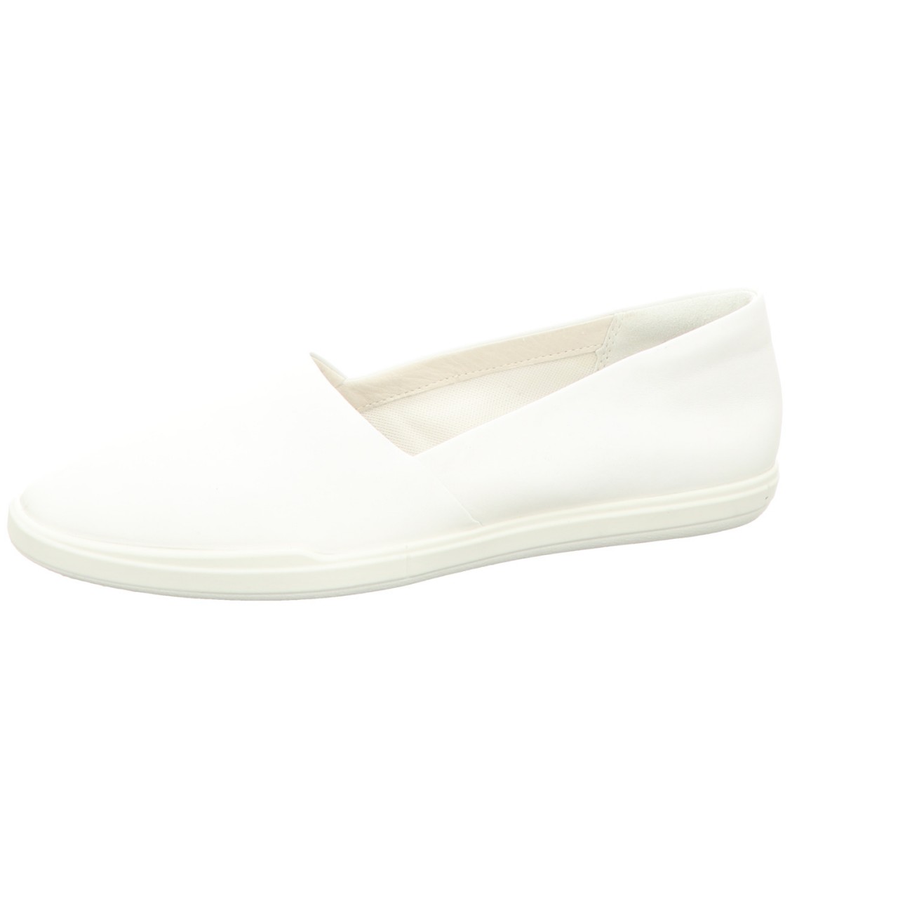 ECCO Sportliche Slipper weiss