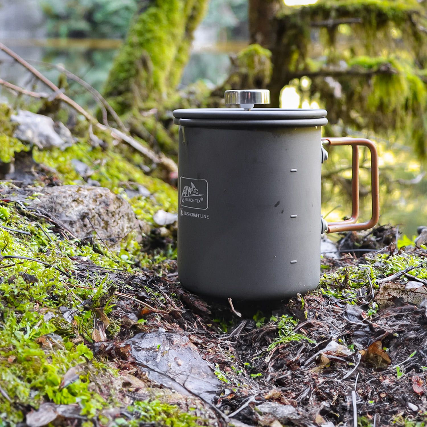 Camp French Press Coffee Mug