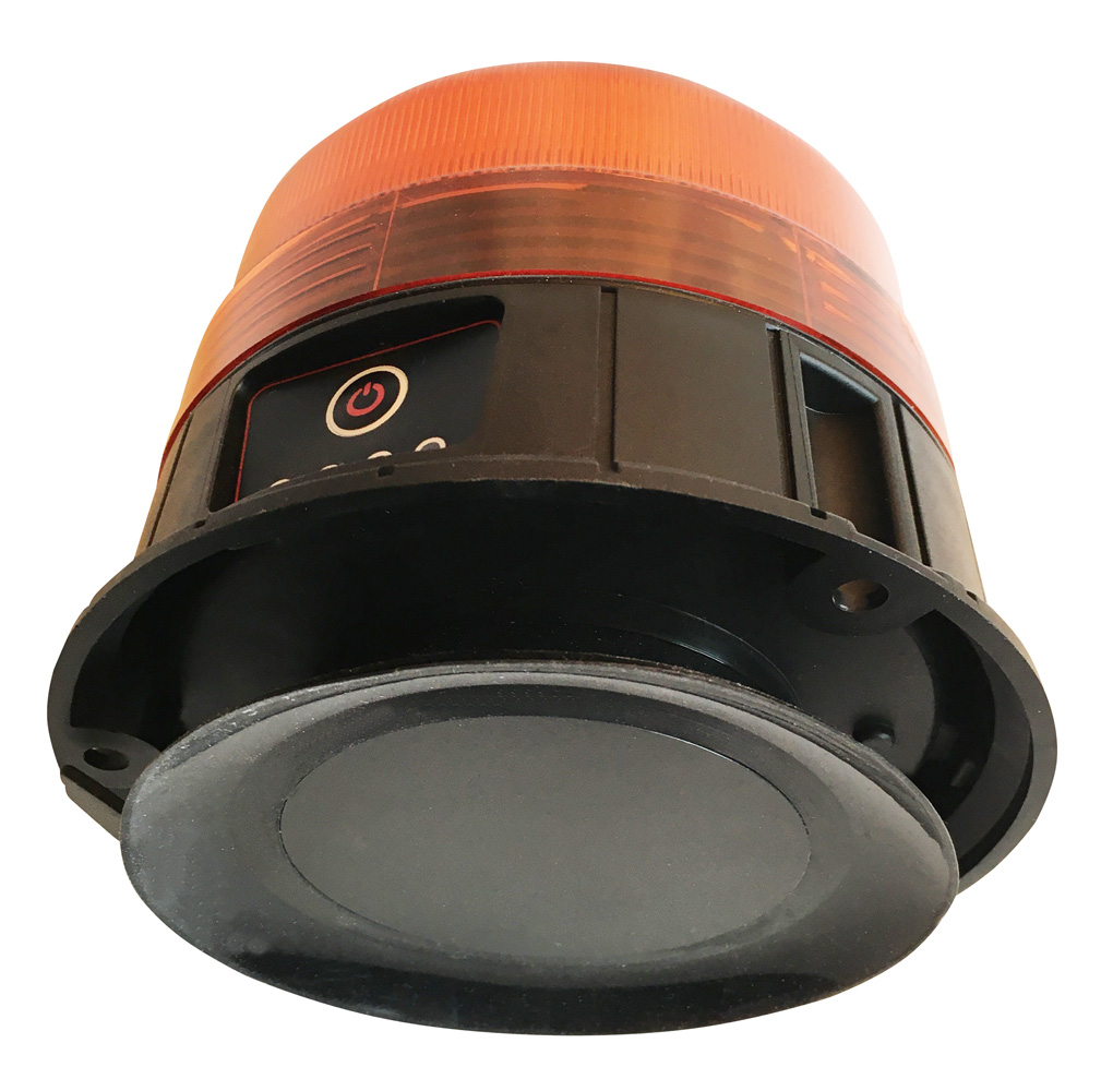 Berger & Schröter Akku LED Rundumkennleuchte 12/24V,R65