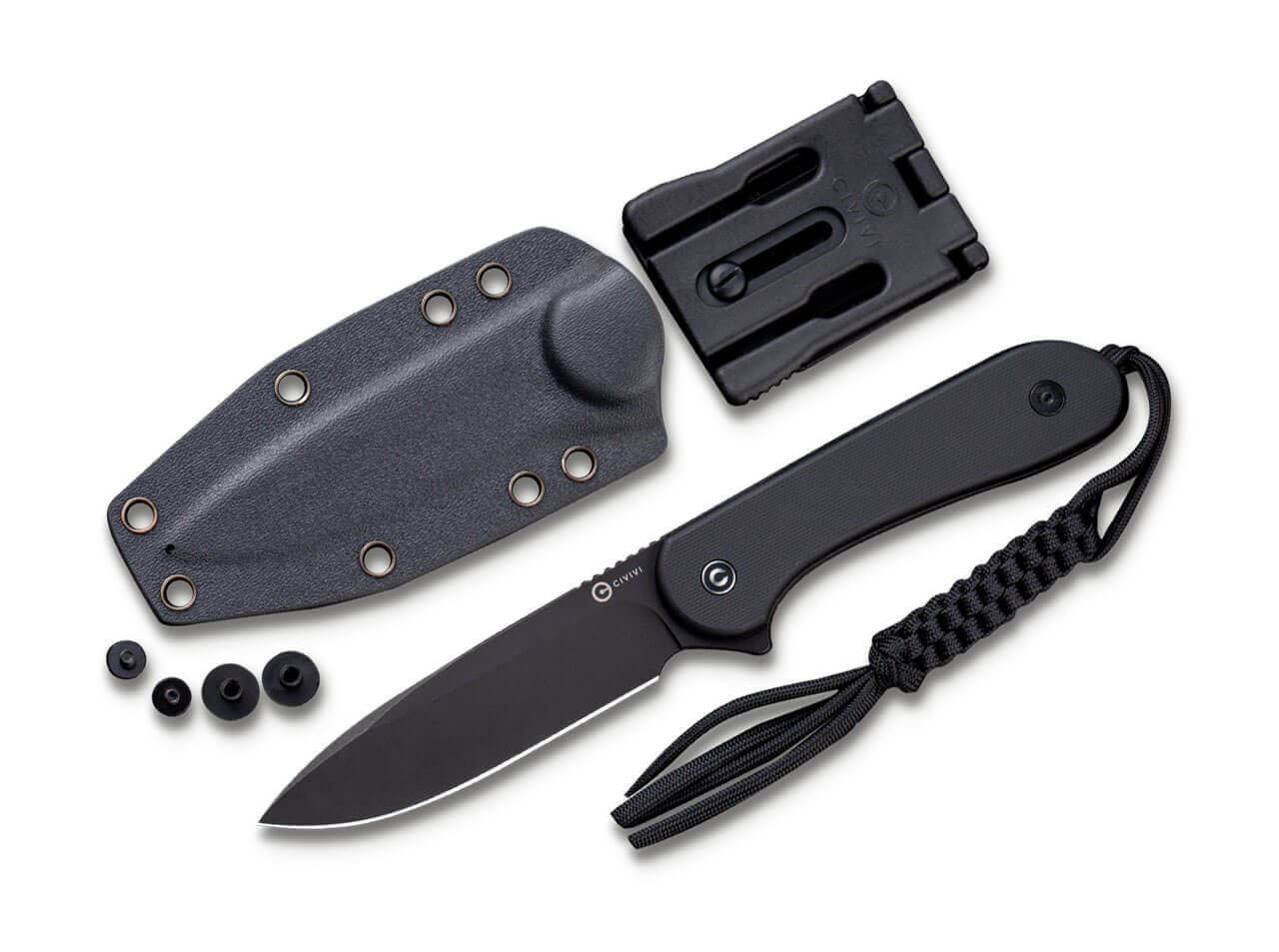 Fixed Blade Elementum All Black