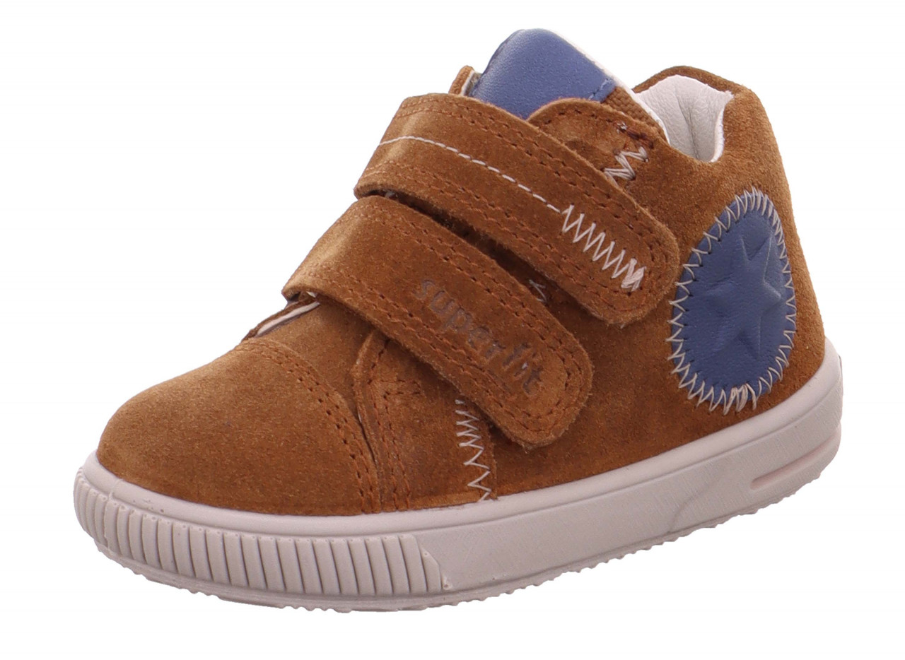 MOPPY - Braun/BlauSneaker low mit Klettverschluss
