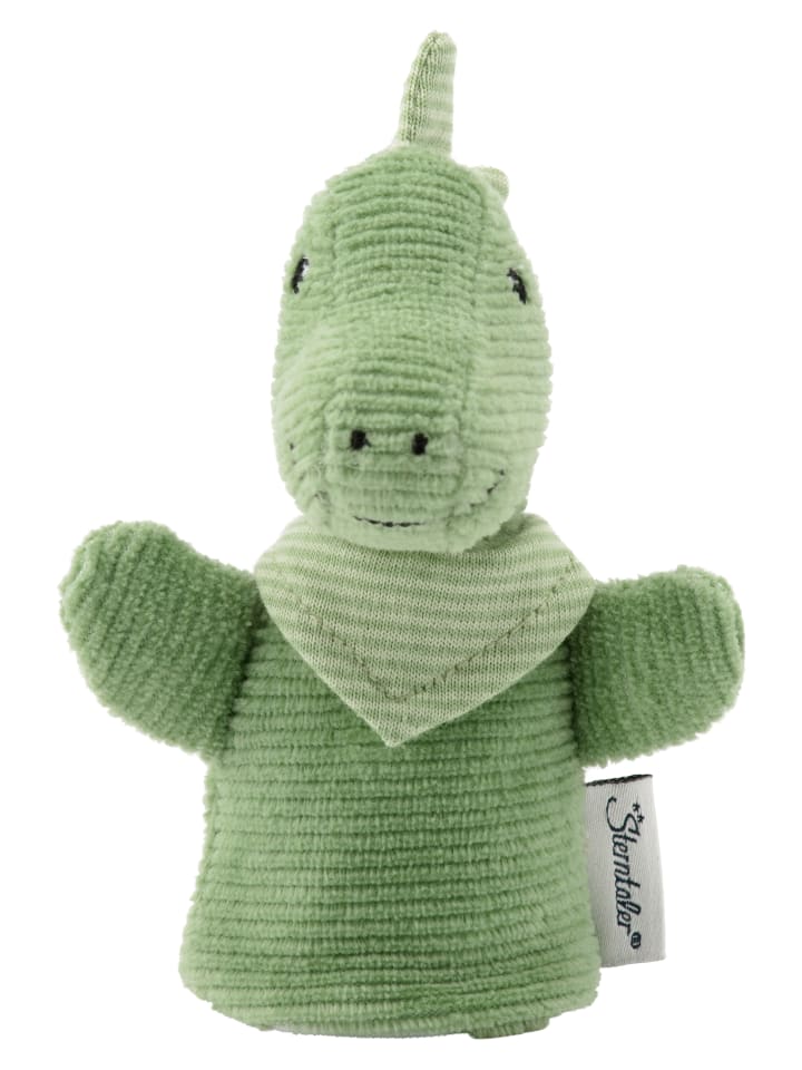 Sterntaler Fingerpuppe DINO Rexi in sattes grün günstig kaufen onesize