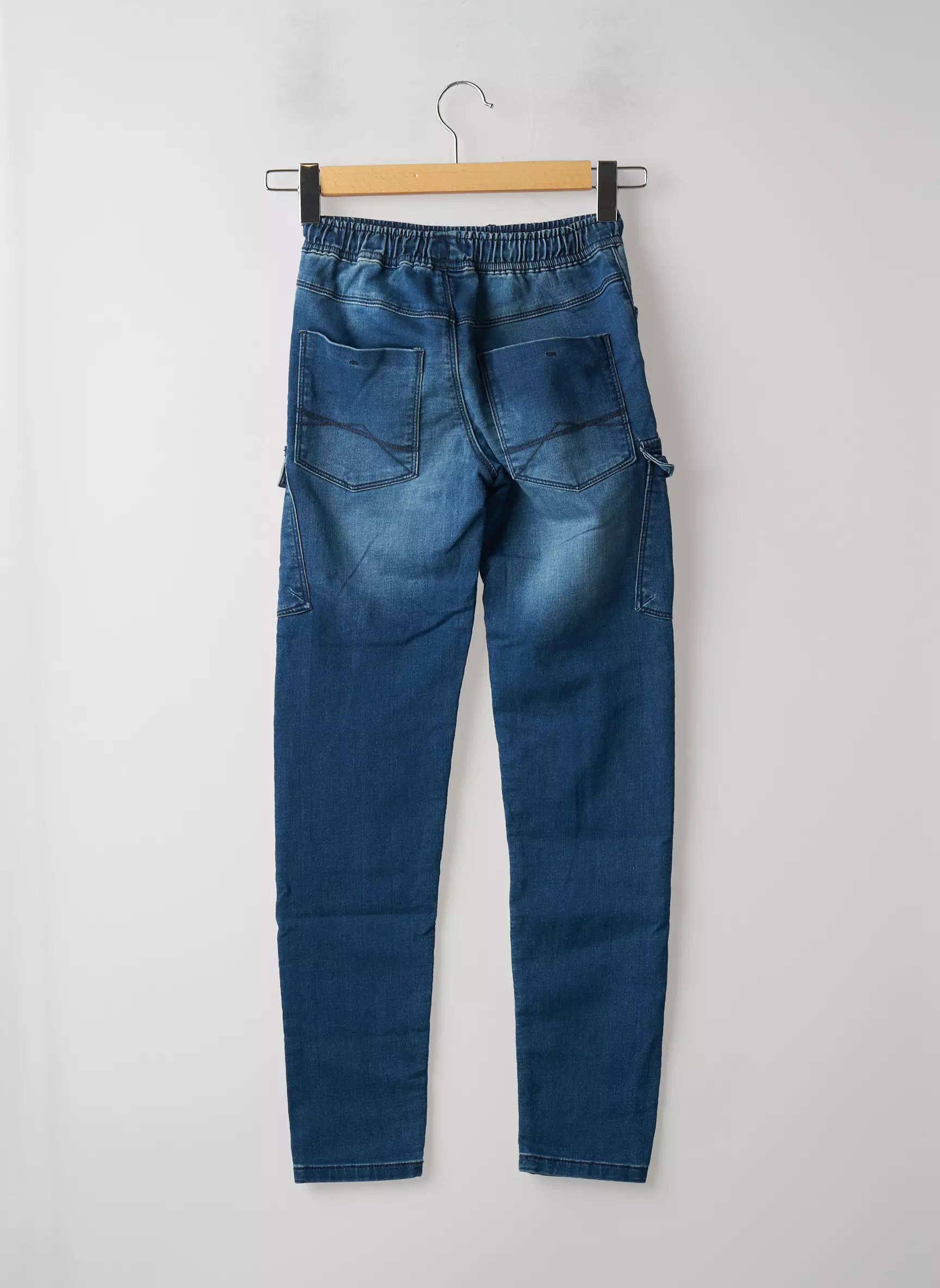 Stooker Jeans Coupe Slim Garcon couleur bleu