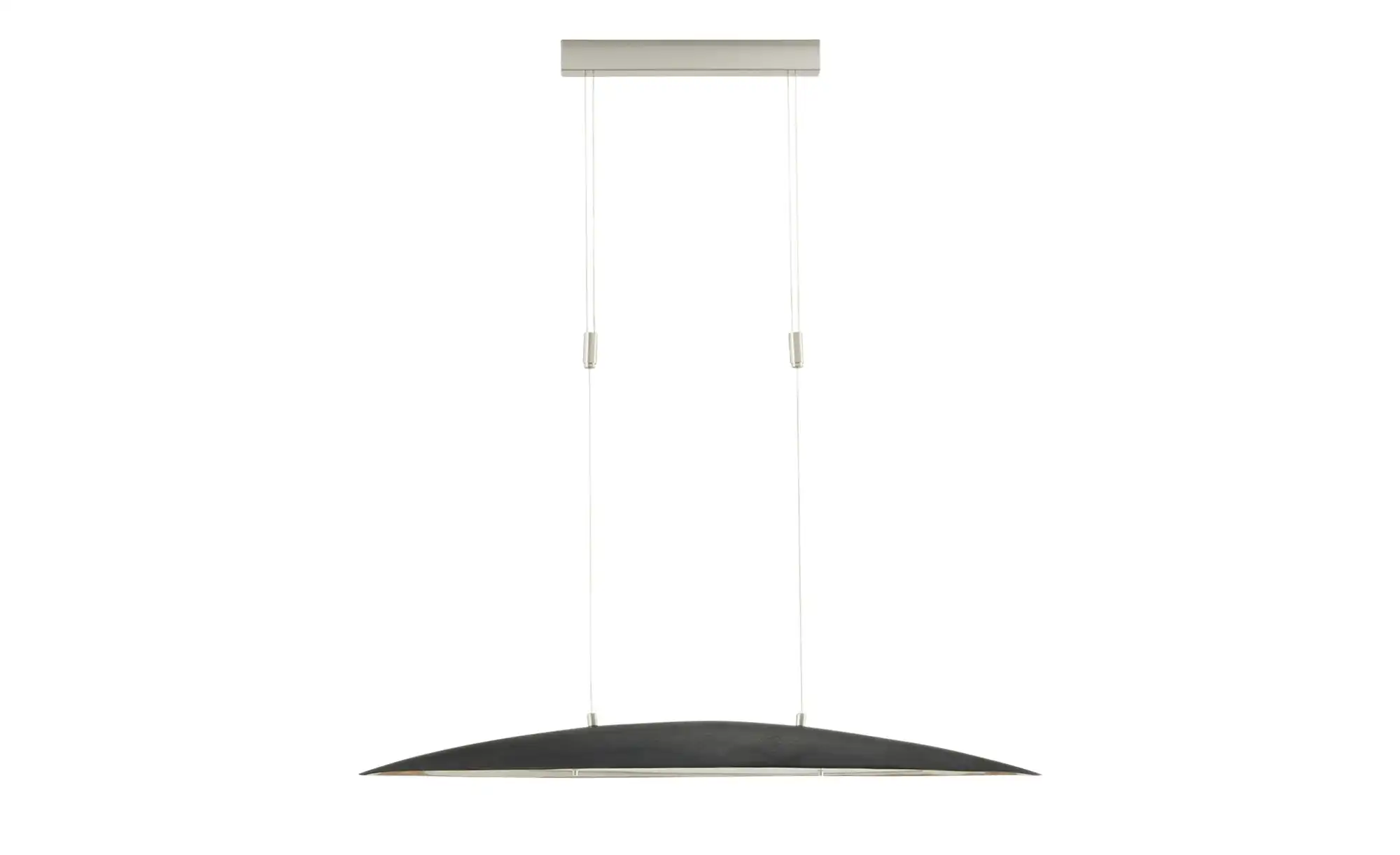 Fischer-Honsel LED-Pendelleuchte, schwarz matt/ antik mit Dimmer