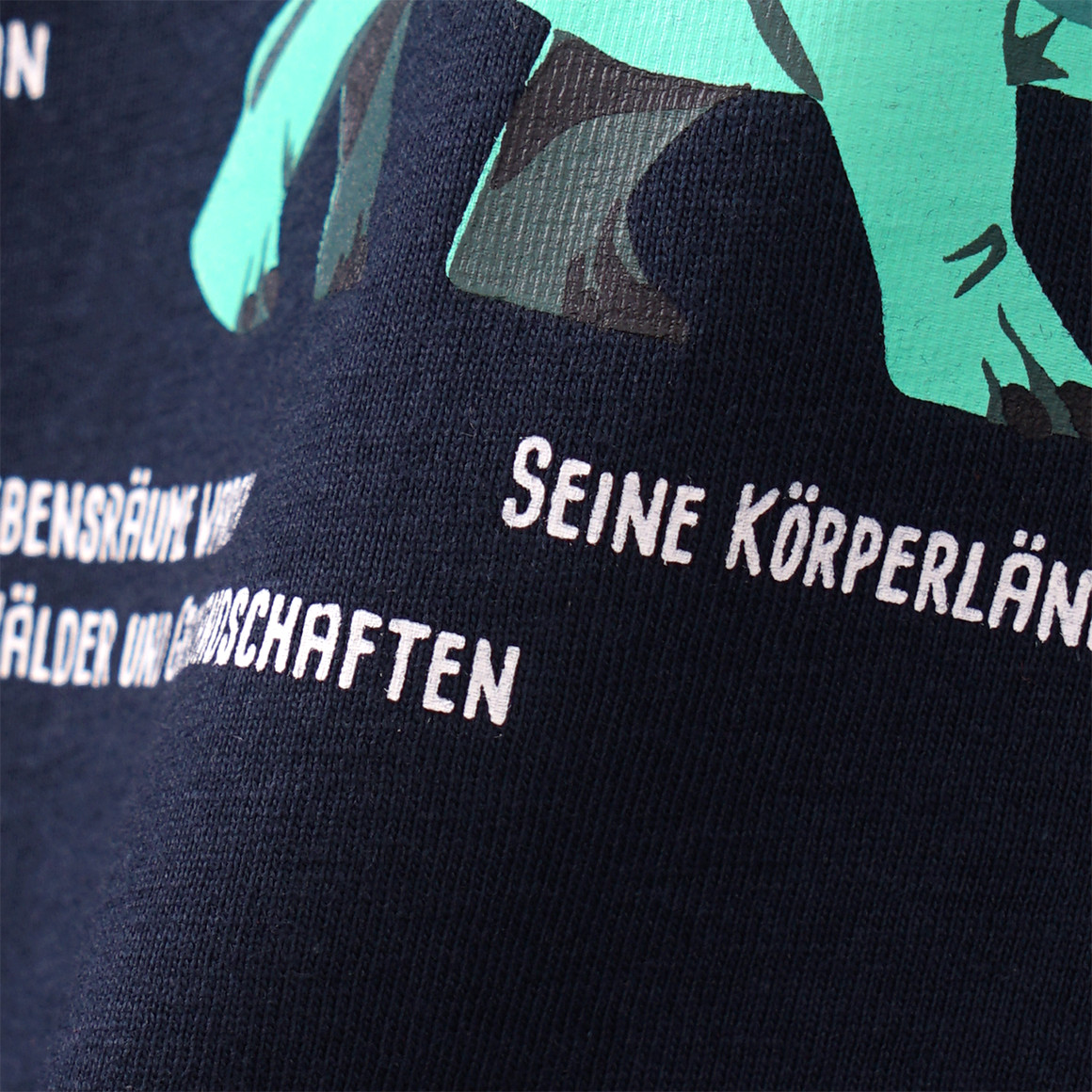 Kinder Langarmshirt mit Triceratops-Print