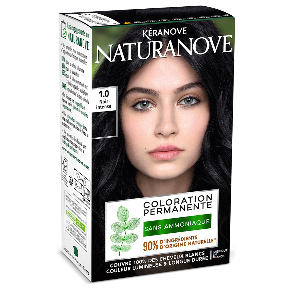 Naturanove Coloration permanente sans ammoniaque Coloration capillaire permanente