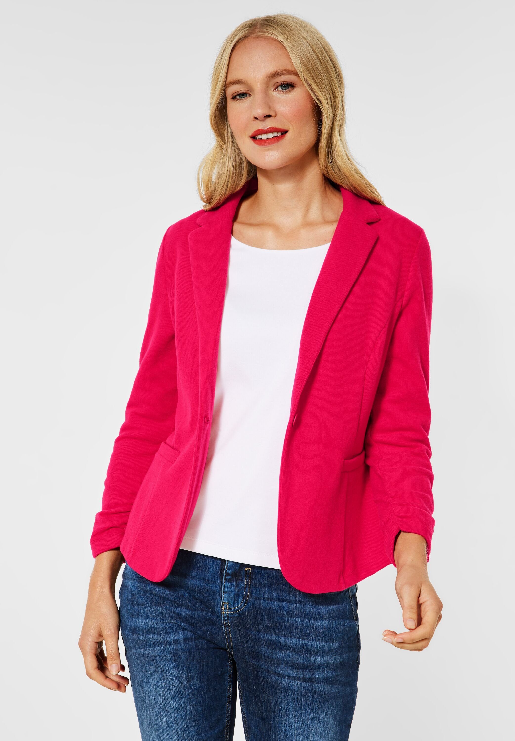 STREET ONE Kurzblazer in Unifarbe