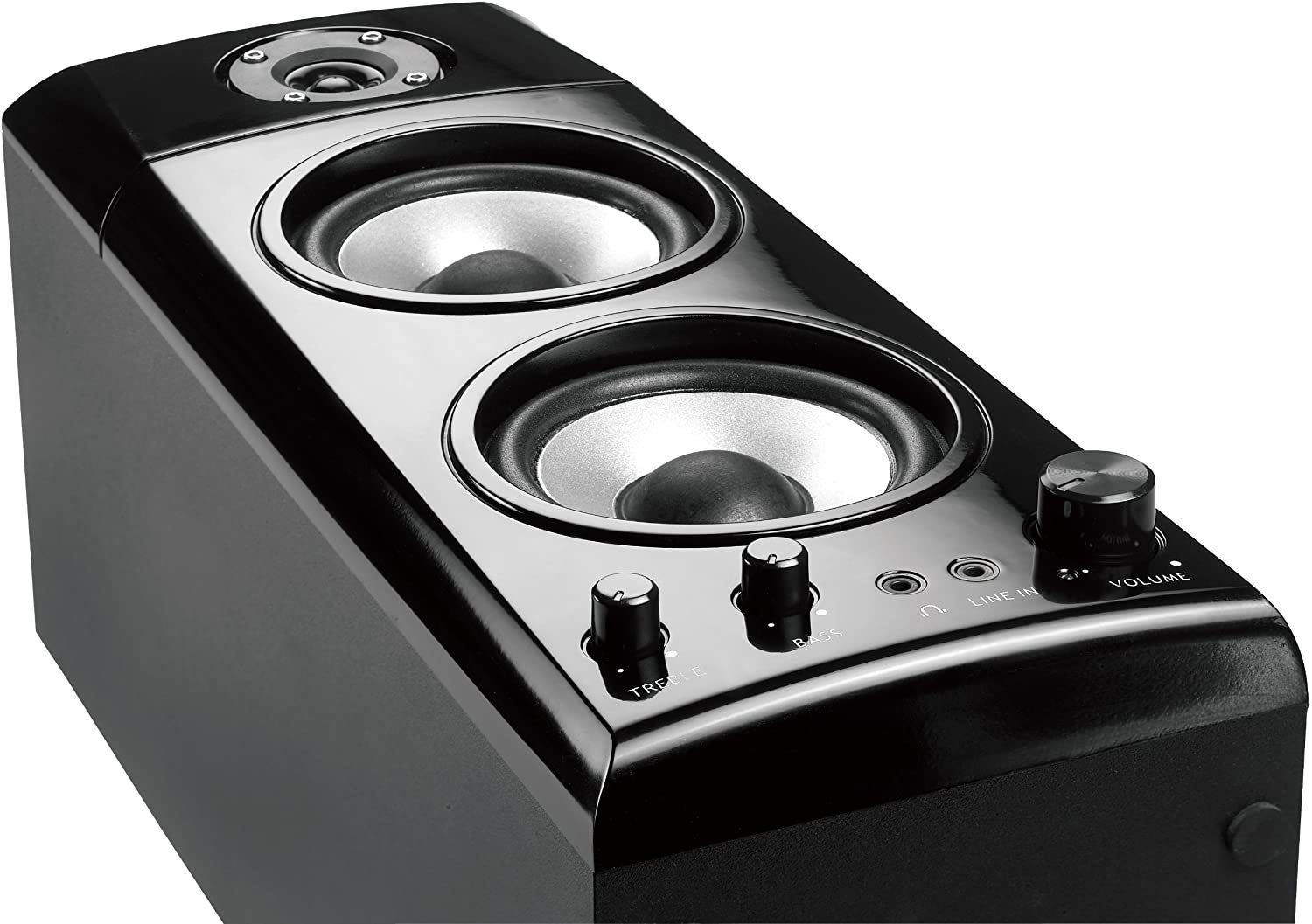 Genius SP-HF1800A 50Watt(85dB) schwarz, 2.0 Drei-Wege Lautsprechersystem