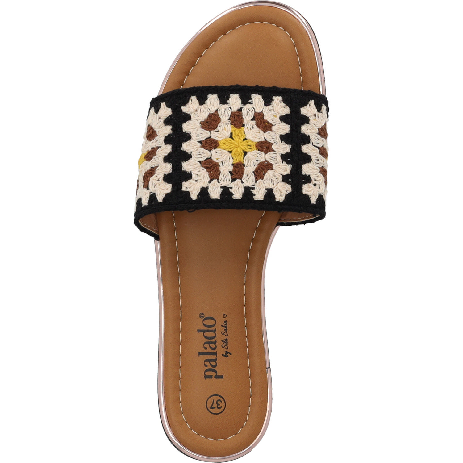 Palado Xami by Sila Sahin, Pantoletten, Damen, Schwarz