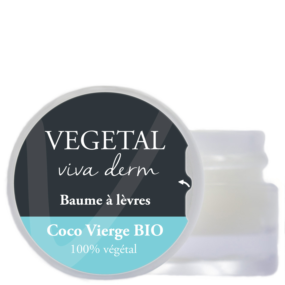 vegetal viva derm Baume à lèvres COCO BIO Soin baume à lèvres cire de riz