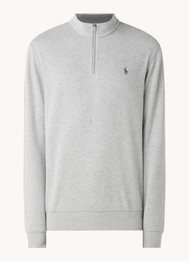 Pulover cu fermoar cu jumătate de fermoar Ralph Lauren