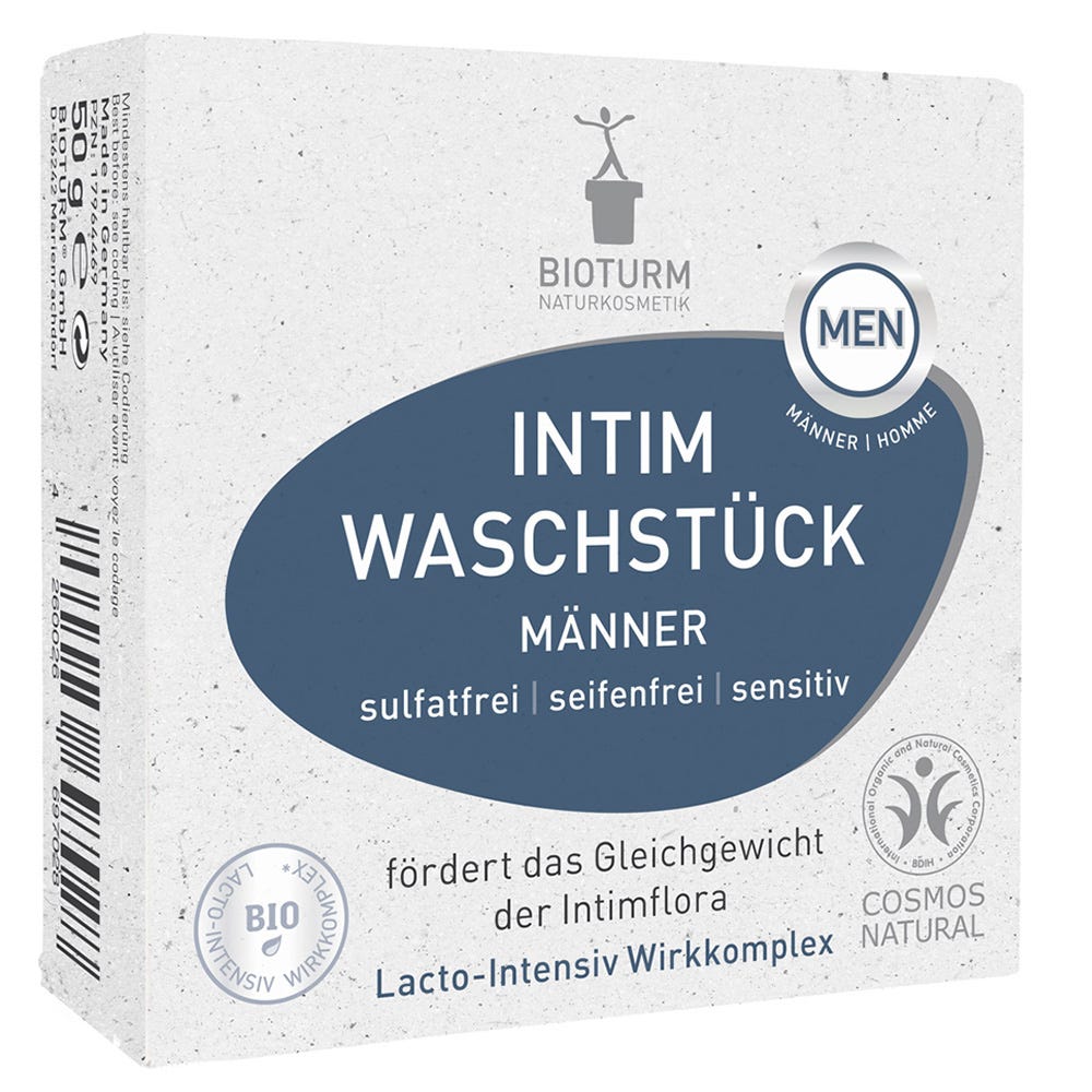 BIOTURM Intim Waschstück Männer 50 g
