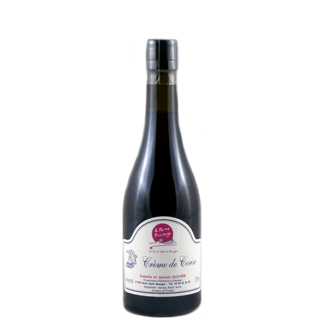 Crème de fruits, La Ferme Fruirouge, Cerise 18°