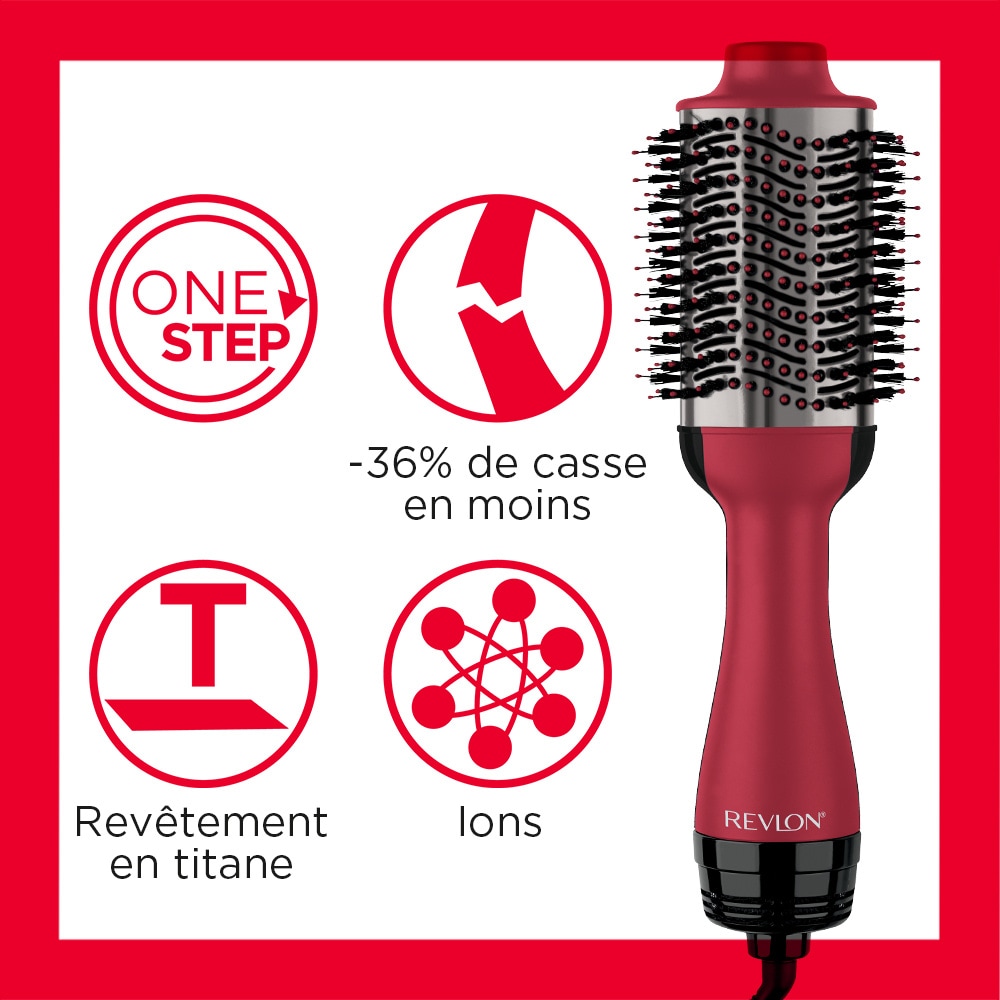 revlon accessories ONE-STEP VOLUMISANT SECHE-CHEVEUX TITANIUM Sèche-cheveux / volumisant Titane