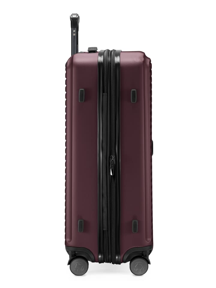 Hauptstadtkoffer Mitte - Mittelgroßer Hartschalenkoffer Koffer TSA, 68cm 88 L in Burgund günstig kaufen M