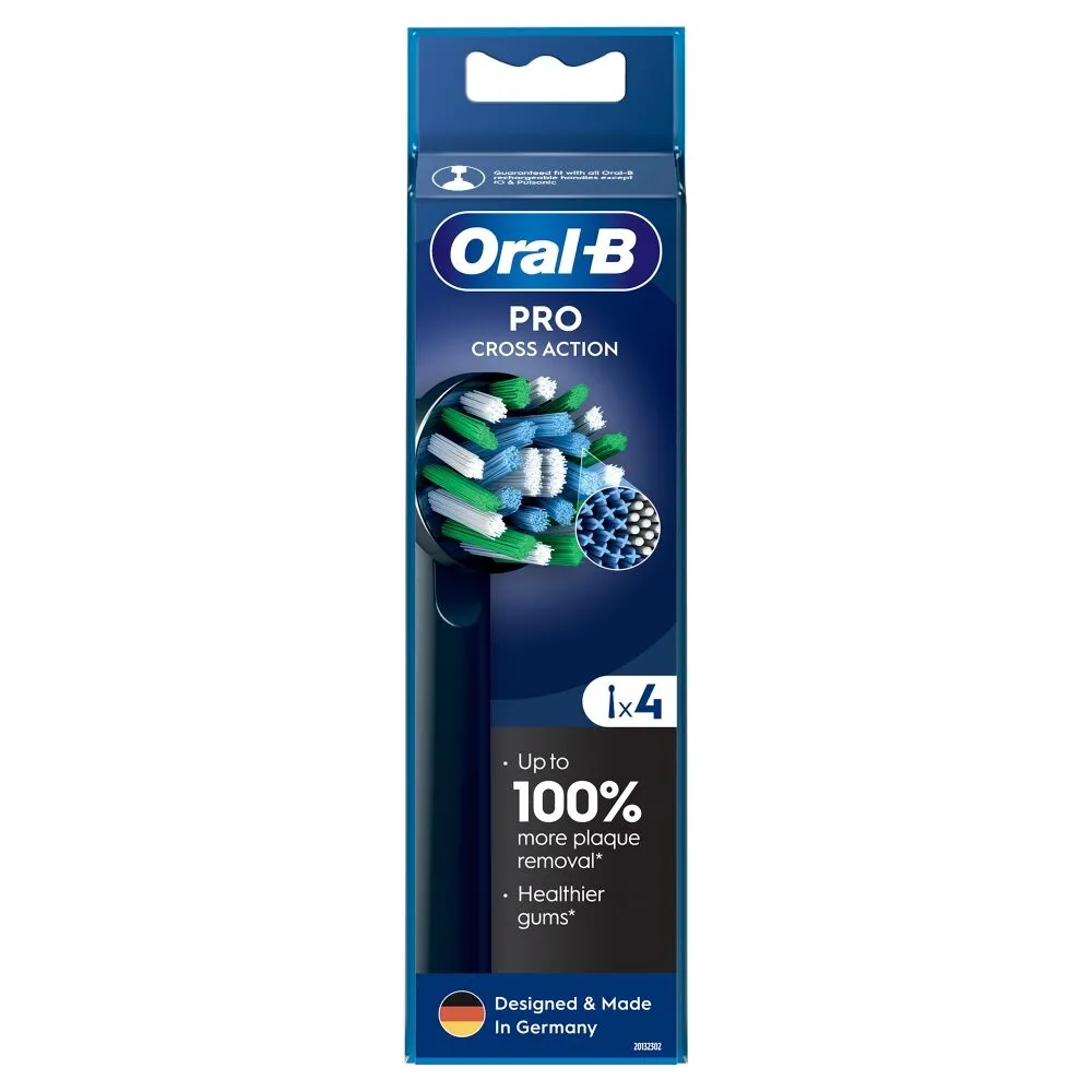 Κεφαλές ηλεκτρικής οδοντόβουρτσας Oral-B EB50-4B Cross