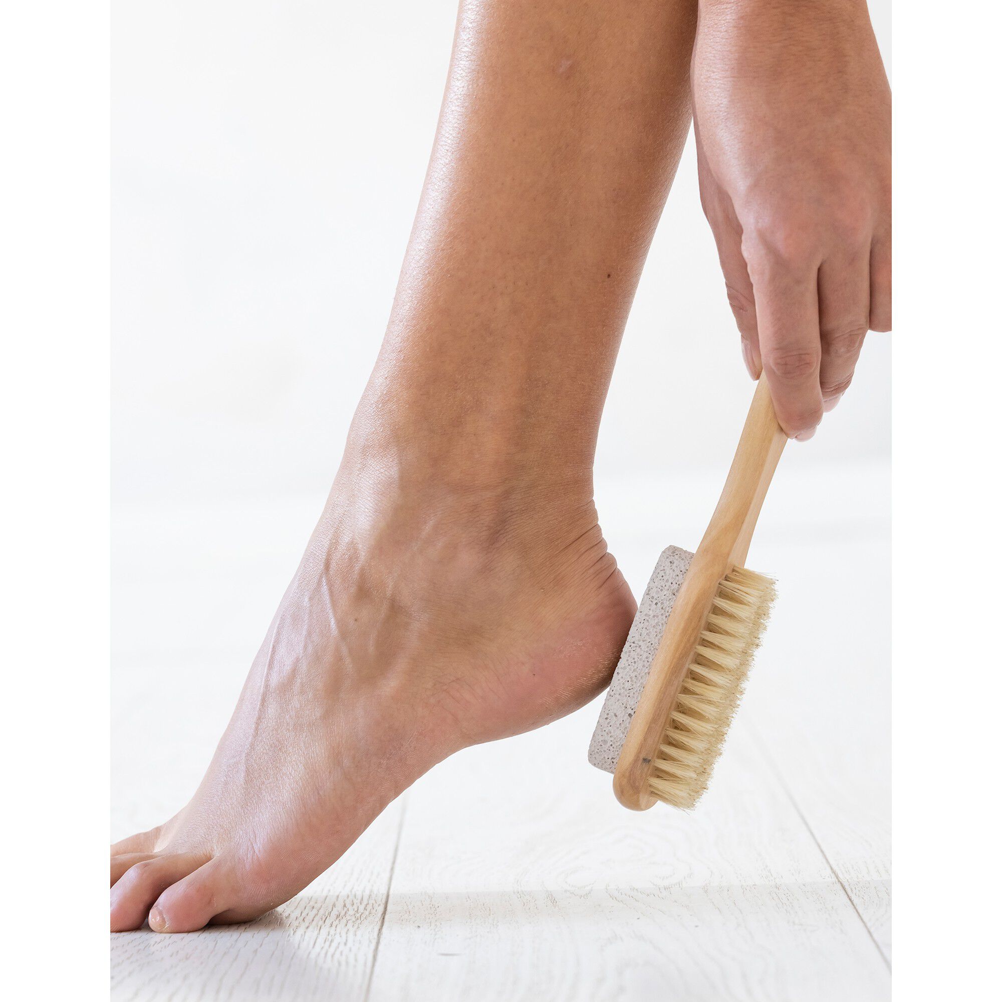 Brosse pieds 2 en 1