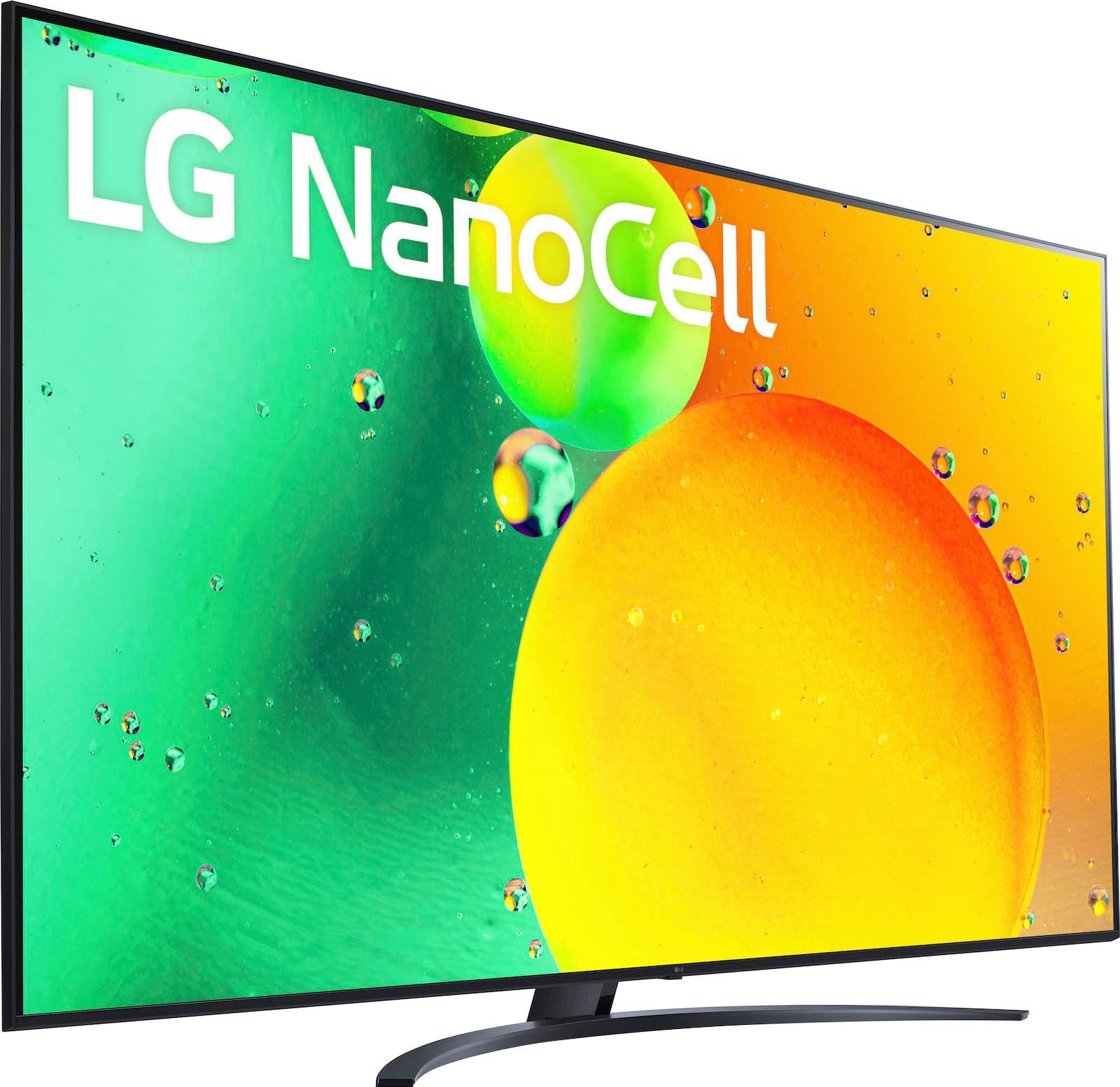 LG 86NANO769QA LED-Fernseher (217 cm/86 Zoll, 4K Ultra HD, Smart-TV, α7 Gen5 4K AI-Prozessor, Dimming Pro, HDMI 2.0, Sprachassistenten)