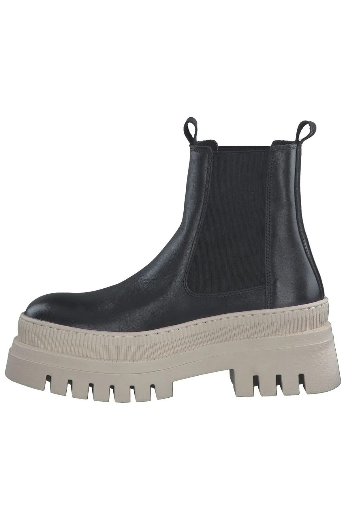 Tamaris  Stiefelette - Schwarz - Flacher Absatz
