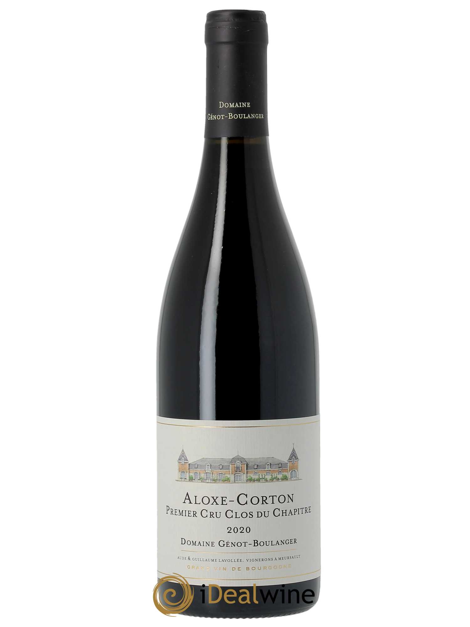 Aloxe-Corton 1er Cru Clos du Chapitre Génot-Boulanger (Domaine)  2020 - Lot de 1 Bouteille
