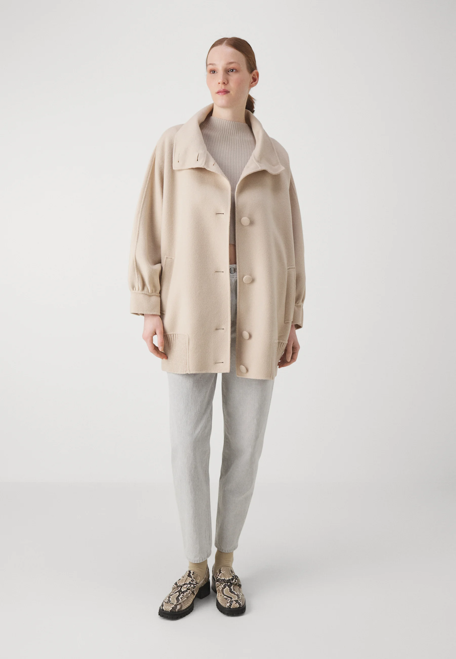 FIN DE SEMANA MaxMara RETE - Abrigo corto