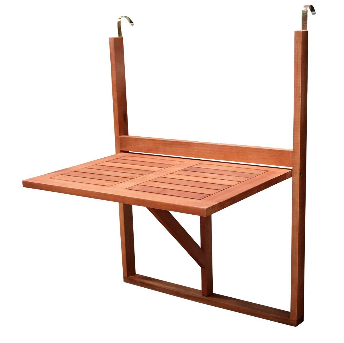 DEGAMO Balkonhängetisch (1-St), 60x40cm, Akazienholz geölt