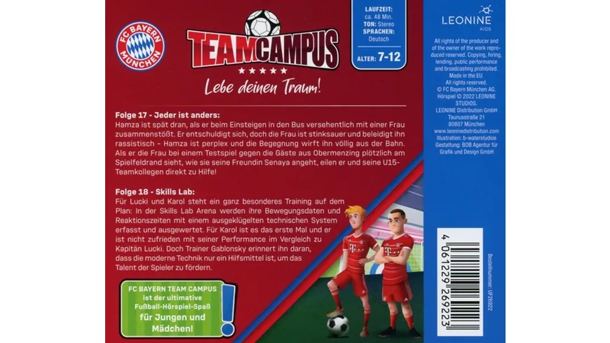 FC Bayern Team Campus (Fußball) (CD 9)