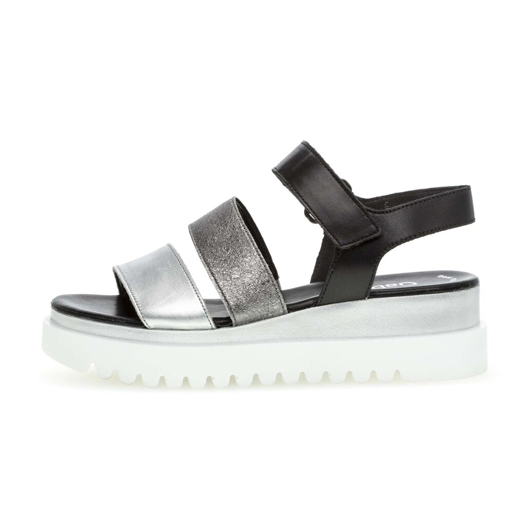 Gabor fashion Keilsandalette grau