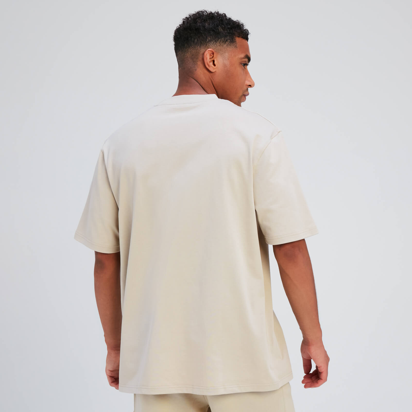 T-shirt oversize MP Rest Day pour hommes – Gris toile