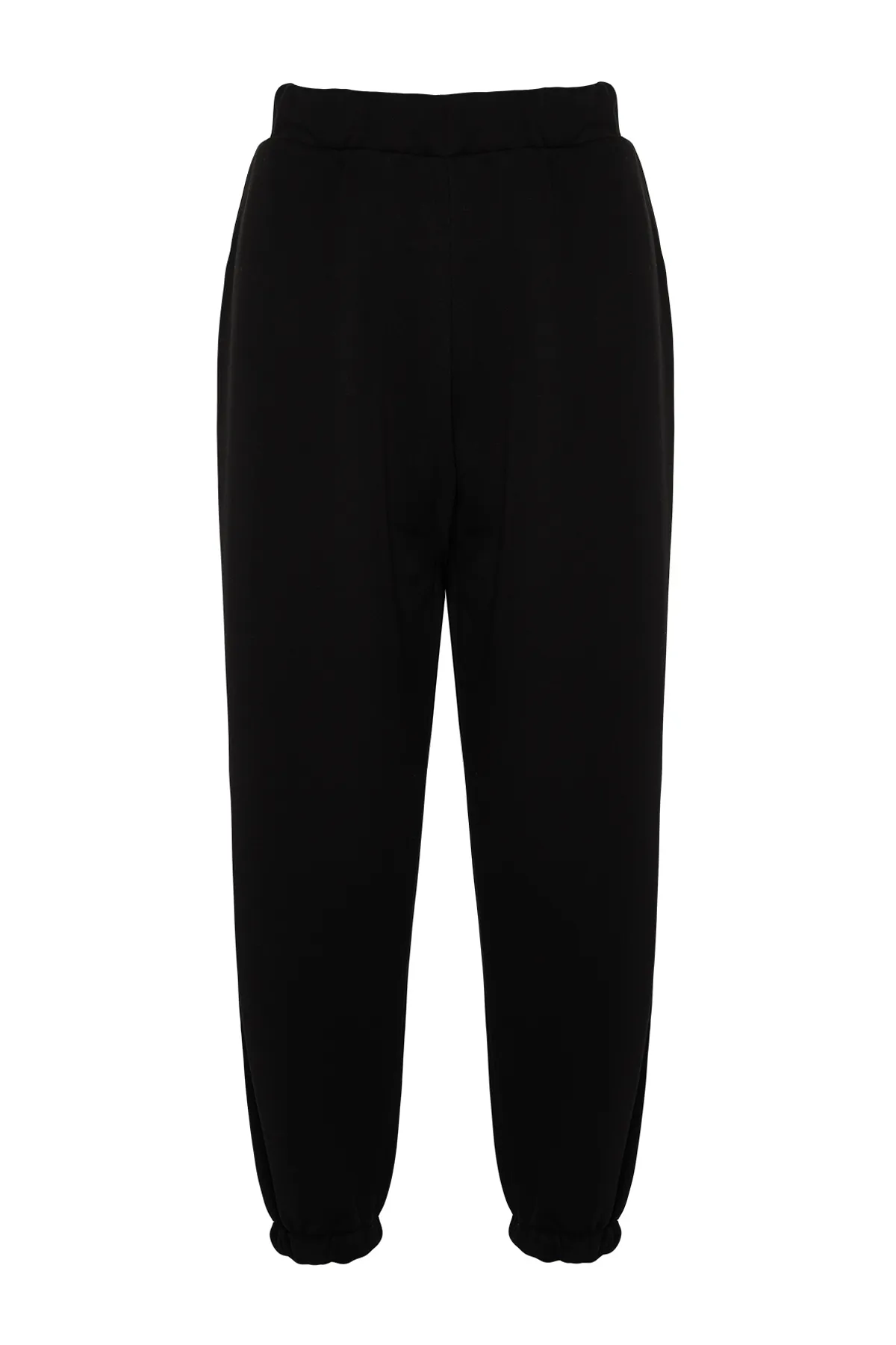 Trendyol Collection  Schwarze Balloon Jogger-Jogginghose aus dickem Strick TWOAW24EA00030