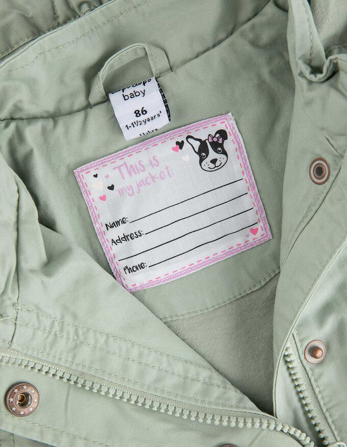 Parka - Stickereien
