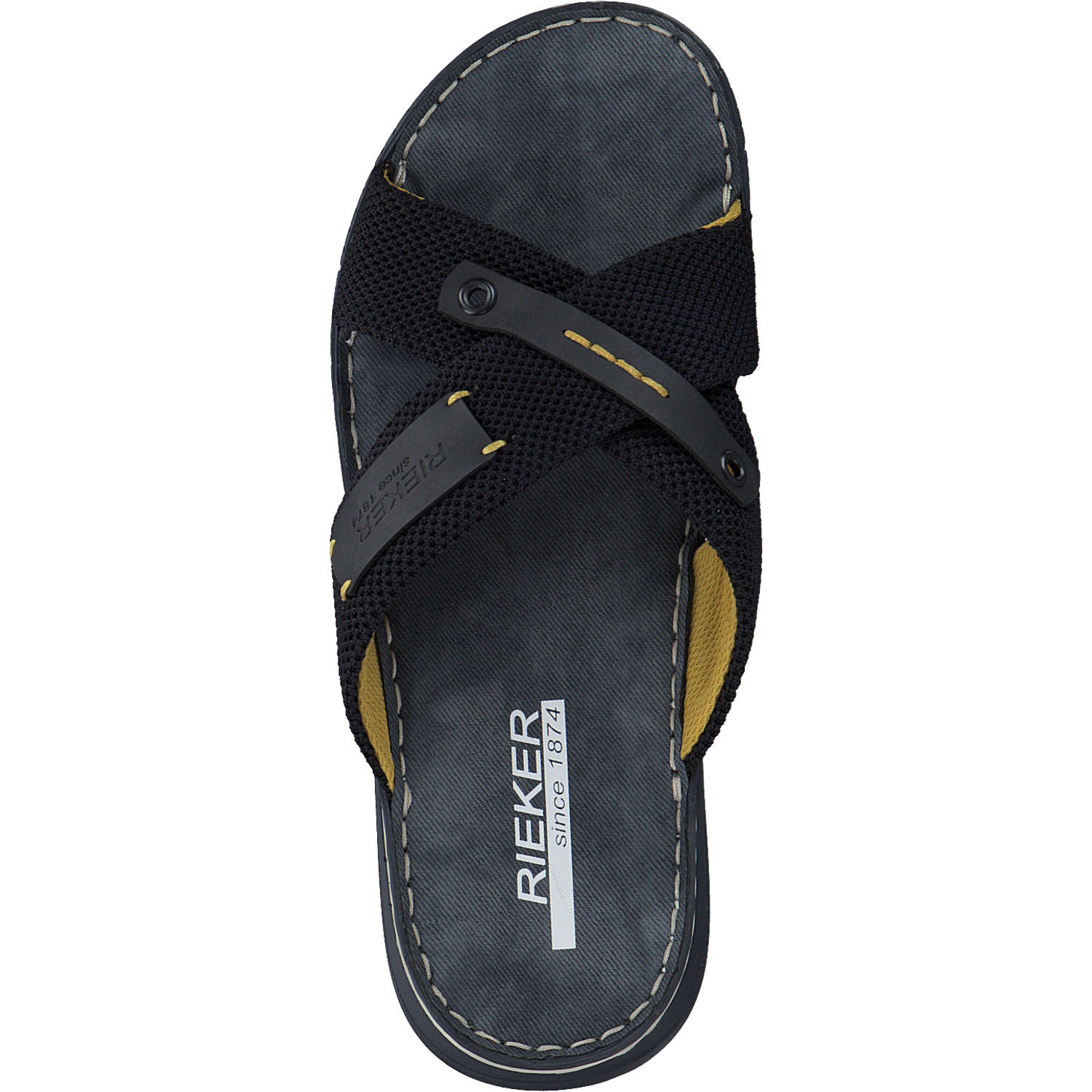 Rieker 21385, Pantoletten & Badeschuhe, Herren, pazifik/blei