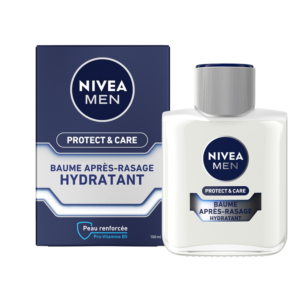 nivea PROTECT&CARE - Baume après rasage hydratant Aloe Vera Soin après-rasage homme