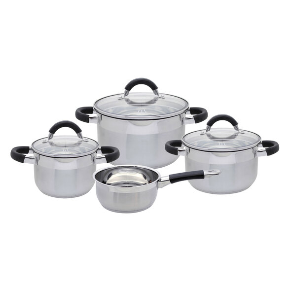 Topfset Black Steam, 4-tlg.