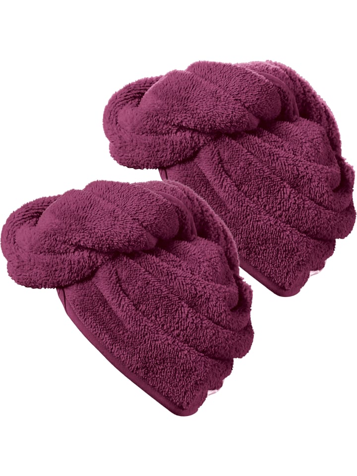 Erwin Müller Frottier Turban 2er-Pack in beere günstig kaufen onesize
