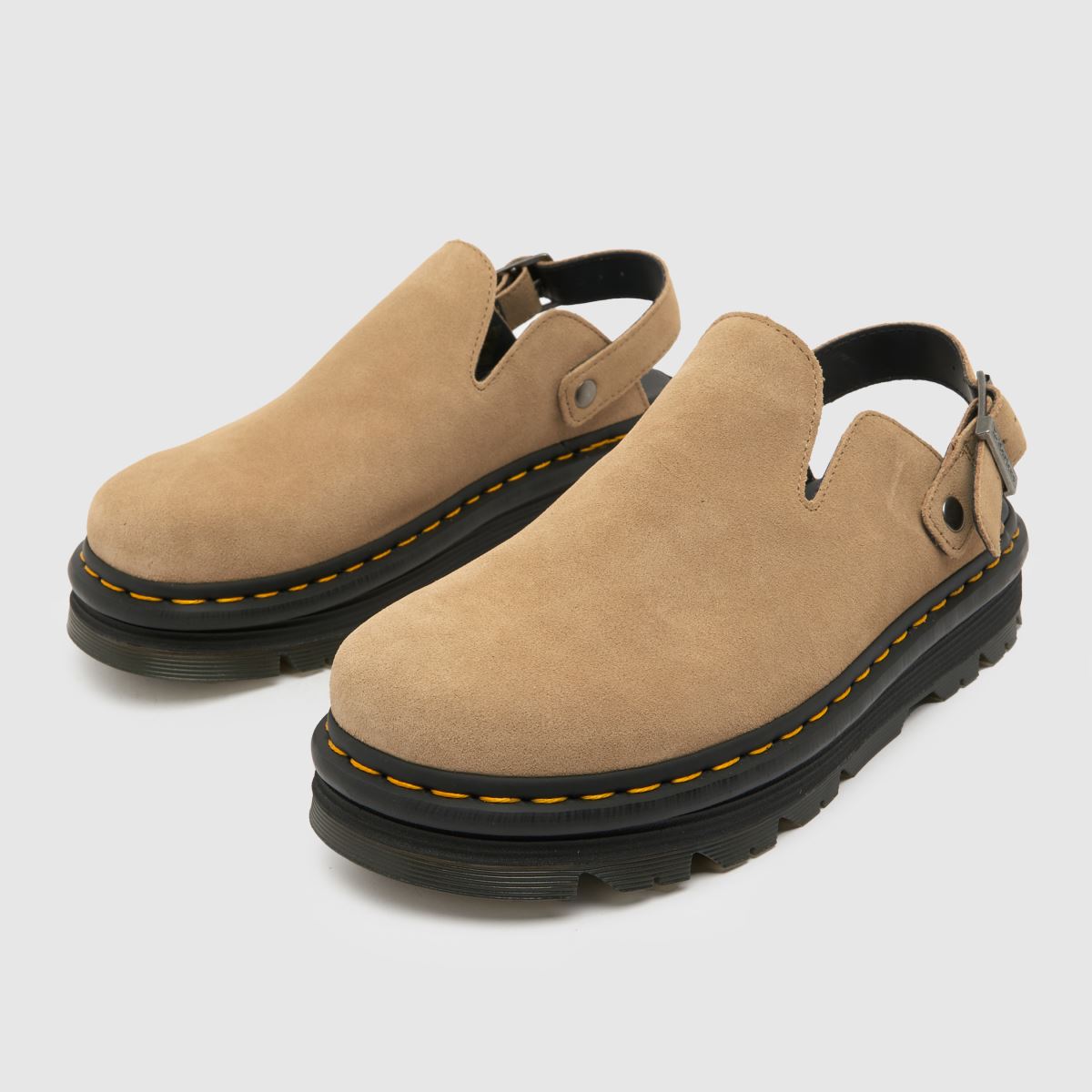 Dr Martens – Bruna zebzag-mulesandaler