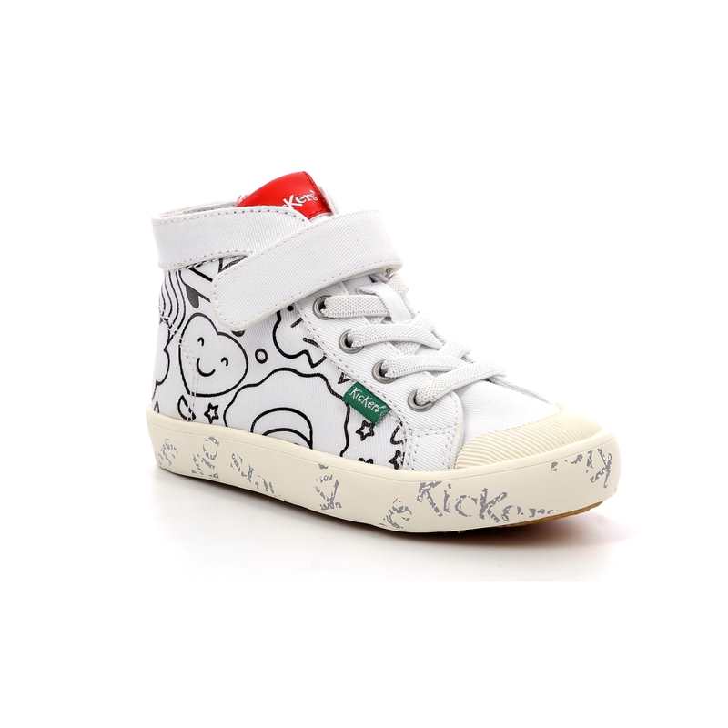 Sneakers hautes textile Godup