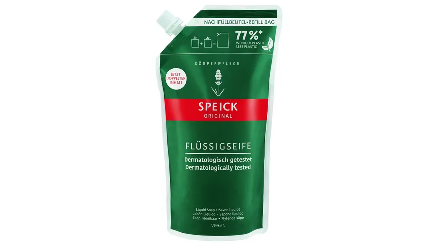 SPEICK Original Flüssigseife Nachfüllbeutel 600 ml