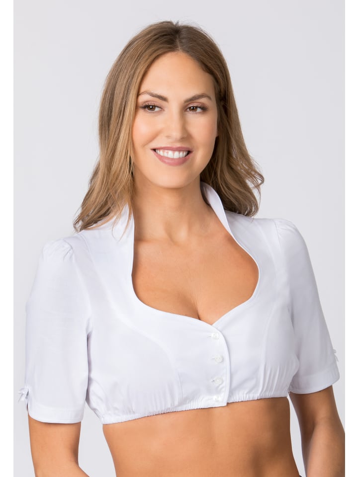 Stockerpoint Stockerpoint Dirndlbluse Solange in weiss günstig kaufen