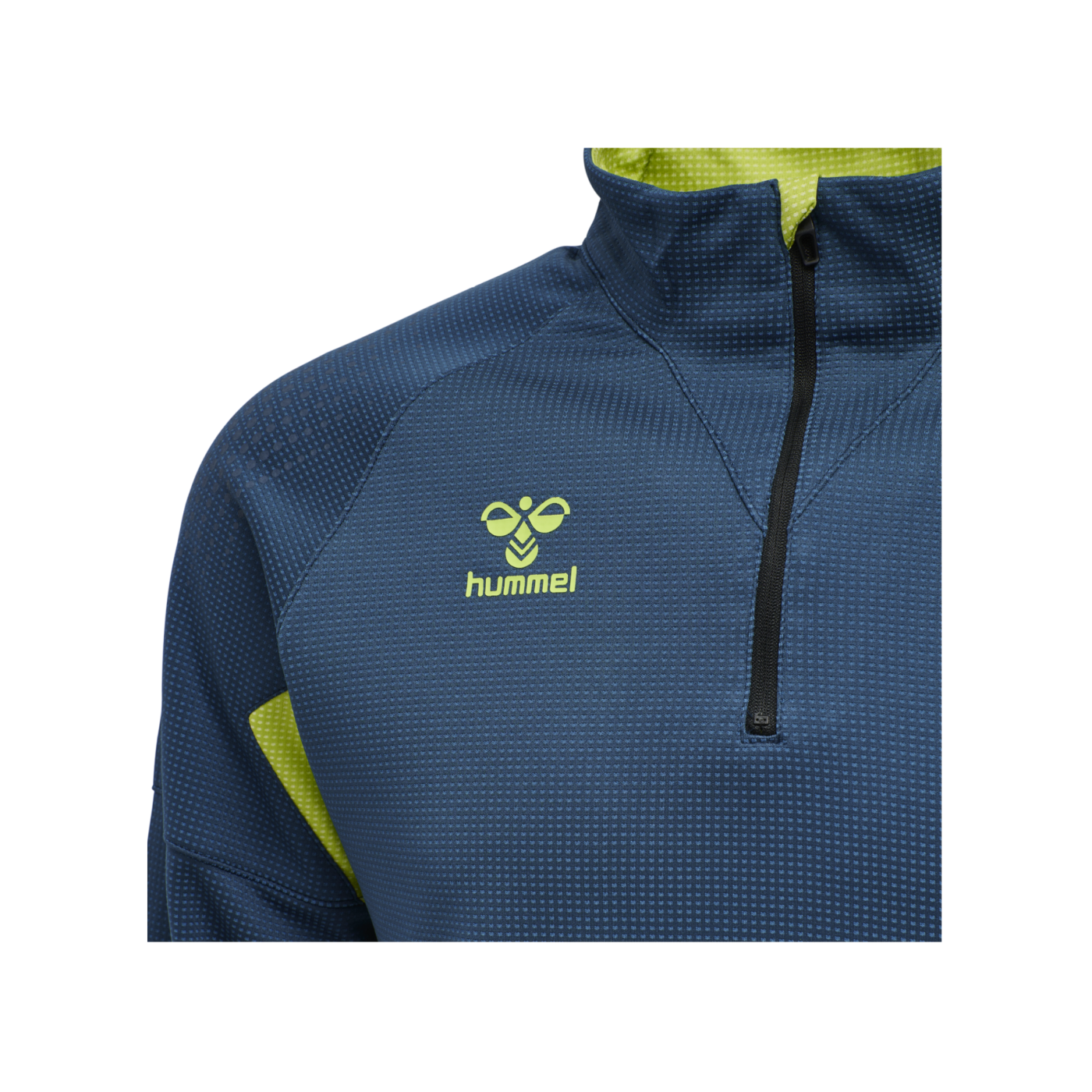 Hummel hmlLEAD Pro HalfZip Sweatshirt Blau F7642