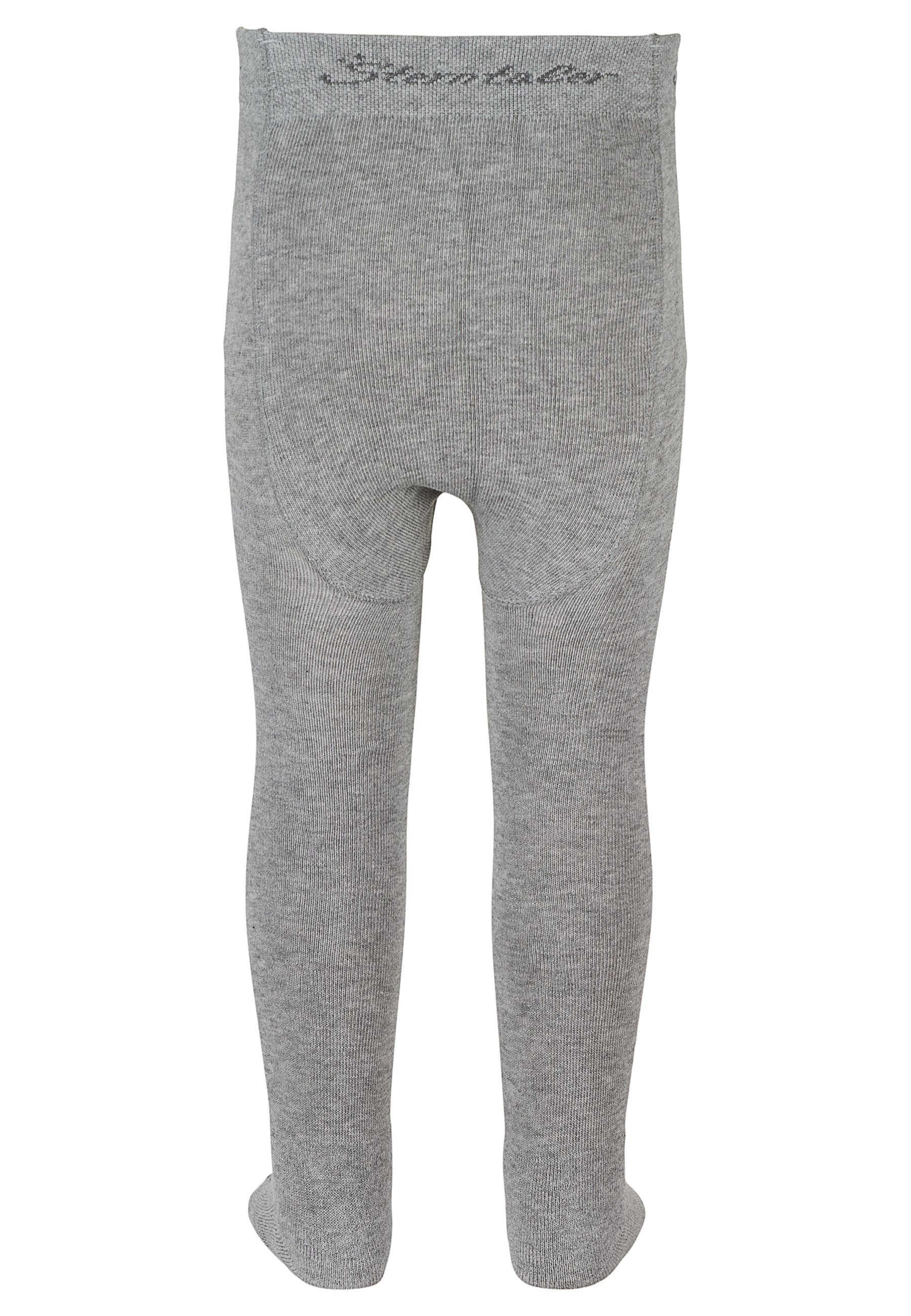 Krabbelstrumpfhose uni mit Anti-Rutsch-Noppen