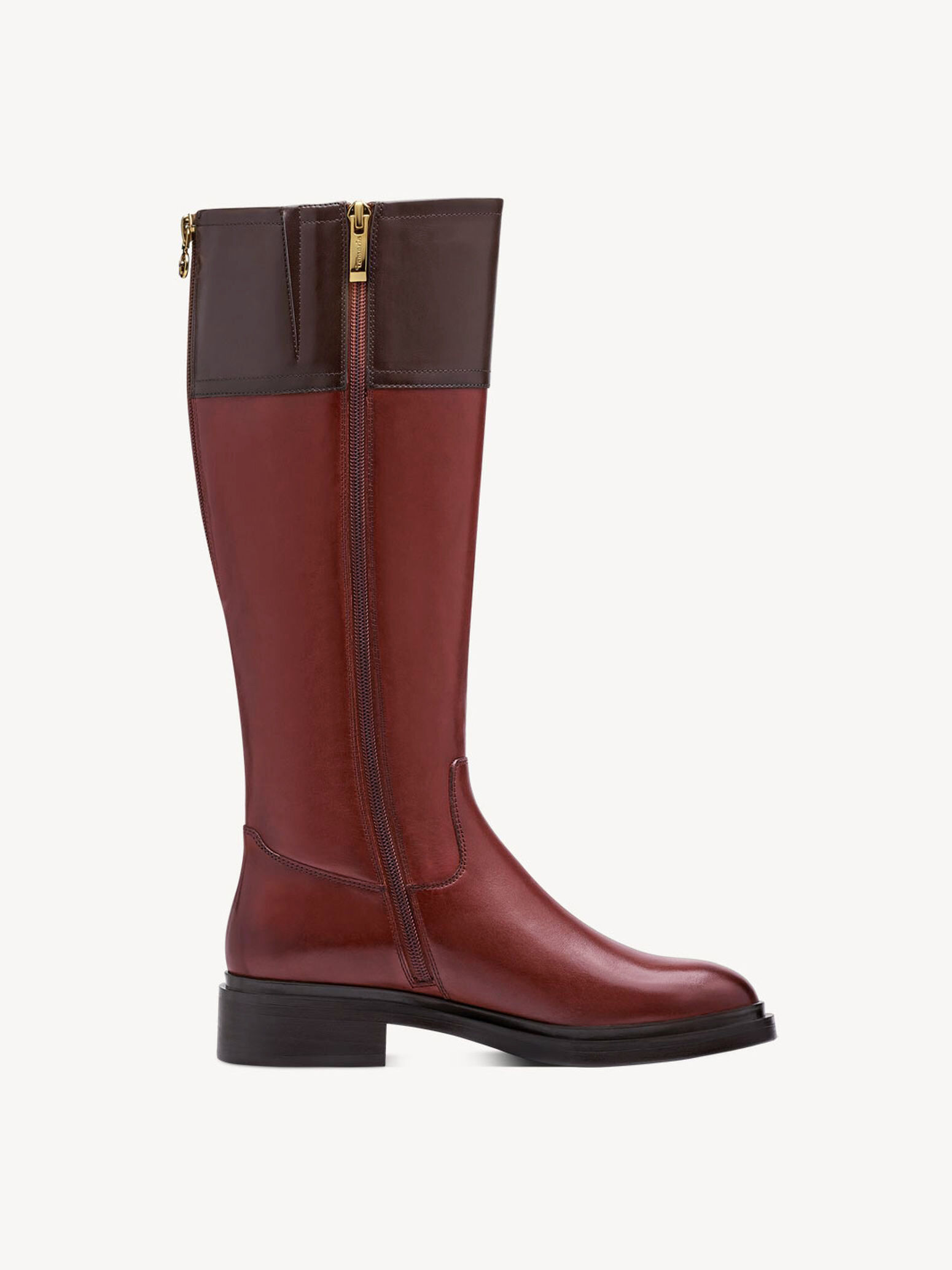 Bottes en cuir - marron