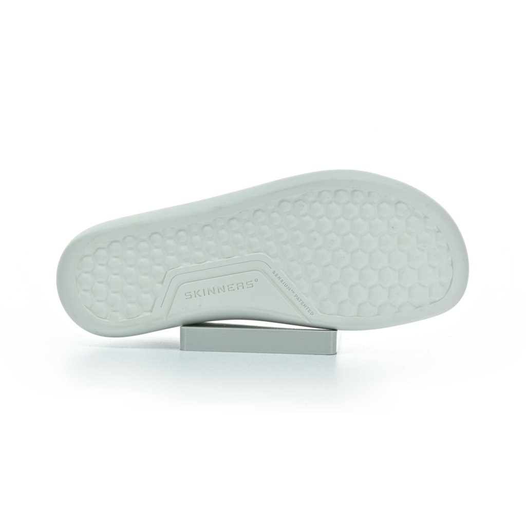 Skinners Moonwalker Leather White Barfußschuhe