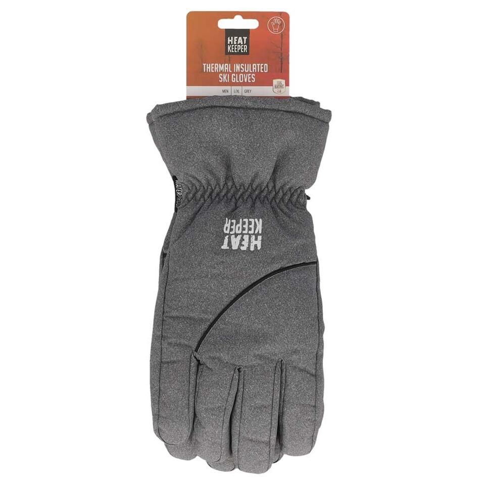 Heat Keeper Grey Herren Skihandschuhe