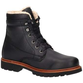 Panama Jack P03 Aviator C2 Schnür Boots in schwarz