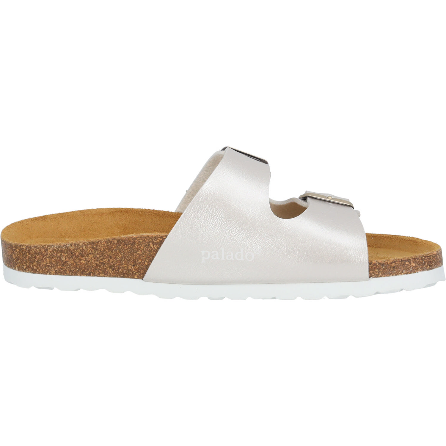Palado Milos Metallic, Pantoletten, Damen, silber metalic