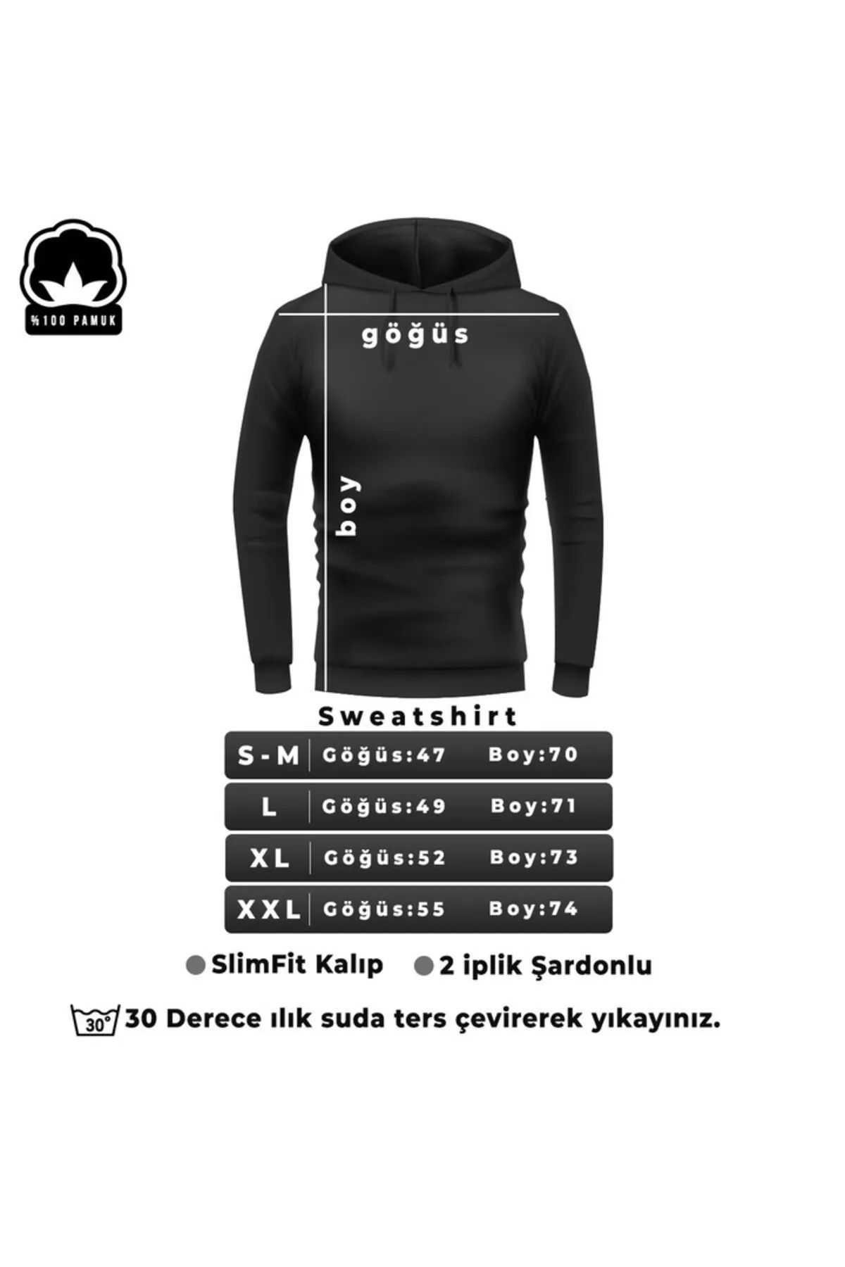 uyguntarz  Unisex-Sweatshirt mit Malibu-Aufdruck in Übergröße