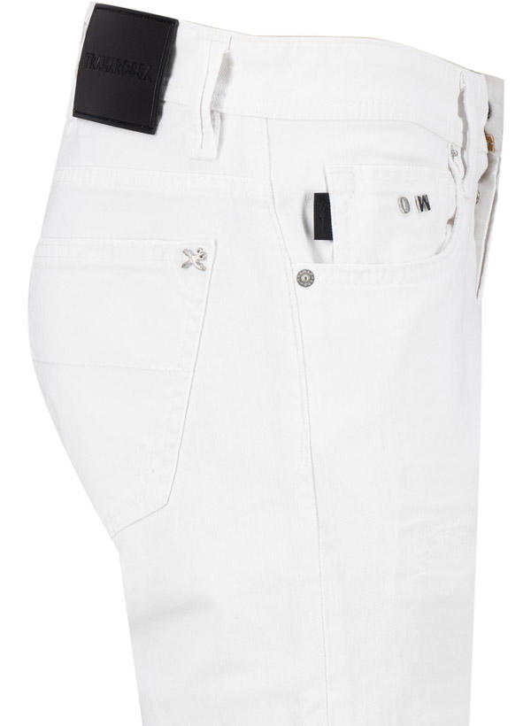 tramarossa, Jeans 1980, Slim Fit, Baumwoll-Stretch, white destroyed