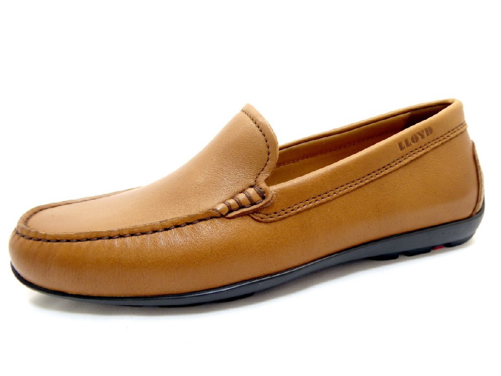 LLOYD Klassische Slipper braun