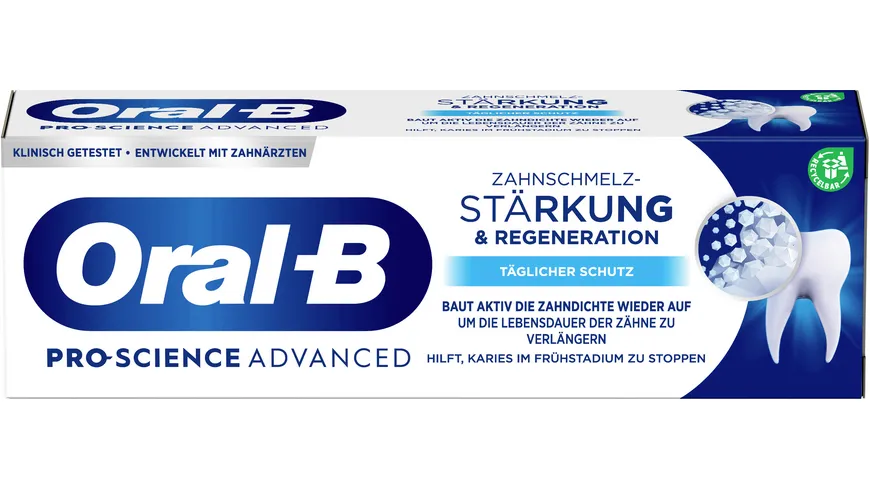 Oral-B Zahnpasta Pro-Science Advanced Zahnschmelzstärkung & -regeneration 75 ml
